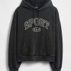Bluza z kapturem i logo w dużym rozmiarze Bluza z kapturem i logo w dużym rozmiarze