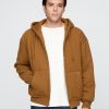 Bluza z kapturem pikowana z zamkiem błyskawicznym i podszewką waflową Bluza z kapturem pikowana z zamkiem błyskawicznym i podszewką waflową