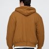 Bluza z kapturem pikowana z zamkiem błyskawicznym i podszewką waflową Bluza z kapturem pikowana z zamkiem błyskawicznym i podszewką waflową