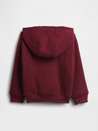 Bluza z kapturem termicznym i zamkiem błyskawicznym dla niemowląt i małych dzieci z podszewką Sherpa