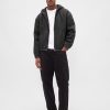 Bluza z kapturem UltraSoft Denim z podszewką Sherpa