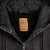 Bluza z kapturem UltraSoft Denim z podszewką Sherpa