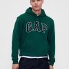 Bluza z kapturem VintageSoft Arch Logo dla dorosłych