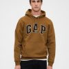 Bluza z kapturem VintageSoft Arch Logo dla dorosłych