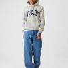 Bluza z kapturem VintageSoft Arch Logo dla dorosłych