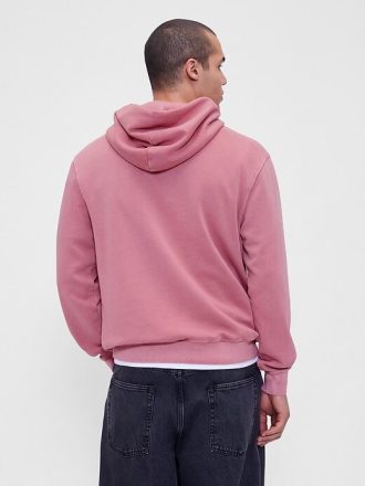Bluza z kapturem VintageSoft Arch Logo dla dorosłych