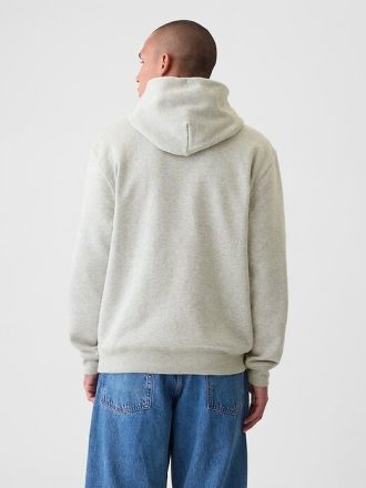 Bluza z kapturem VintageSoft Arch Logo dla dorosłych