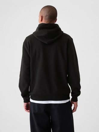 Bluza z kapturem VintageSoft Arch Logo dla dorosłych