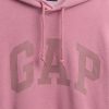 Bluza z kapturem VintageSoft Arch Logo dla dorosłych