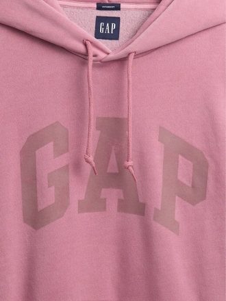 Bluza z kapturem VintageSoft Arch Logo dla dorosłych