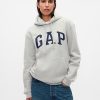 Bluza z kapturem VintageSoft Arch Logo dla dorosłych