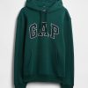 Bluza z kapturem VintageSoft Arch Logo dla dorosłych