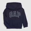 Bluza z kapturem VintageSoft Arch Logo dla niemowląt i małych dzieci