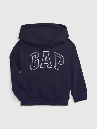 Bluza z kapturem VintageSoft Arch Logo dla niemowląt i małych dzieci