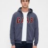 Bluza z kapturem VintageSoft Arch Logo na zamek dla dorosłych