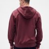 Bluza z kapturem VintageSoft Arch Logo na zamek dla dorosłych