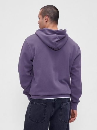 Bluza z kapturem VintageSoft Arch Logo na zamek dla dorosłych