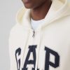 Bluza z kapturem VintageSoft Arch Logo na zamek dla dorosłych