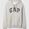 Bluza z kapturem VintageSoft Arch Logo na zamek dla dorosłych Bluza z kapturem VintageSoft Arch Logo na zamek dla dorosłych