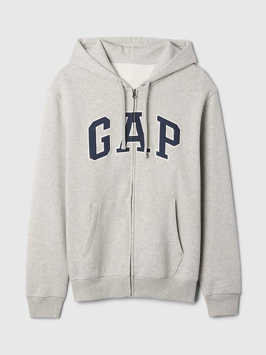 Bluza z kapturem VintageSoft Arch Logo na zamek dla dorosłych Bluza z kapturem VintageSoft Arch Logo na zamek dla dorosłych
