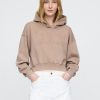Bluza z kapturem VintageSoft Crop Logo