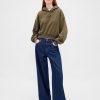 Bluza z kapturem VintageSoft Crop Logo