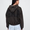 Bluza z kapturem VintageSoft Crop Logo