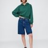 Bluza z kapturem VintageSoft Crop Logo