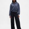 Bluza z kapturem VintageSoft Crop Logo