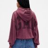 Bluza z kapturem VintageSoft Crop Logo