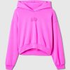 Bluza z kapturem VintageSoft Crop Logo