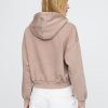 Bluza z kapturem VintageSoft Crop Logo