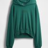 Bluza z kapturem VintageSoft Crop Logo