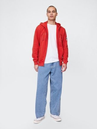 Bluza z kapturem VintageSoft Gap Logo na zamek