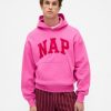 Bluza z kapturem VintageSoft NAP z logo