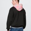 Bluza z kapturem VintageSoft Plaid Arch Logo Bluza z kapturem VintageSoft Plaid Arch Logo