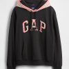 Bluza z kapturem VintageSoft Plaid Arch Logo Bluza z kapturem VintageSoft Plaid Arch Logo