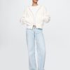 Bluza z kapturem VintageSoft z zamkiem błyskawicznym i klinem