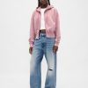 Bluza z kapturem VintageSoft z zamkiem błyskawicznym i klinem