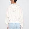 Bluza z kapturem VintageSoft z zamkiem błyskawicznym i klinem