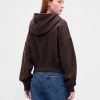 Bluza z kapturem VintageSoft z zamkiem błyskawicznym i klinem
