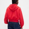 Bluza z kapturem VintageSoft z zamkiem błyskawicznym i klinem