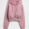 Bluza z kapturem VintageSoft z zamkiem błyskawicznym i klinem