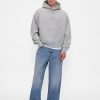 Bluza z kapturem z bardzo grubej tkaniny frotte