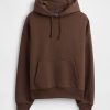Bluza z kapturem z bardzo grubej tkaniny frotte