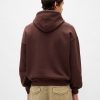 Bluza z kapturem z grubego materiału frotté z logo