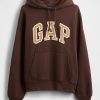 Bluza z kapturem z grubego materiału frotté z logo
