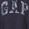 Bluza z kapturem z logo Patchwork