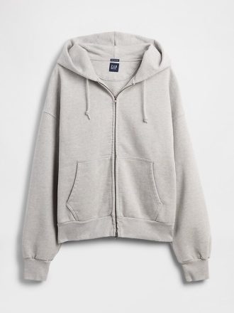 Bluza z kapturem z materiału frotté o bardzo dużej gramaturze