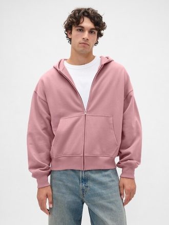 Bluza z kapturem zapinana na zamek